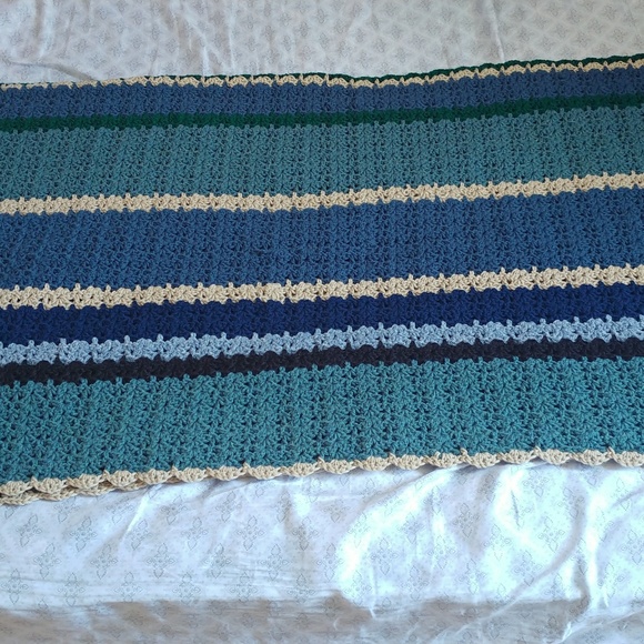 Knitted blanket - Picture 2 of 4